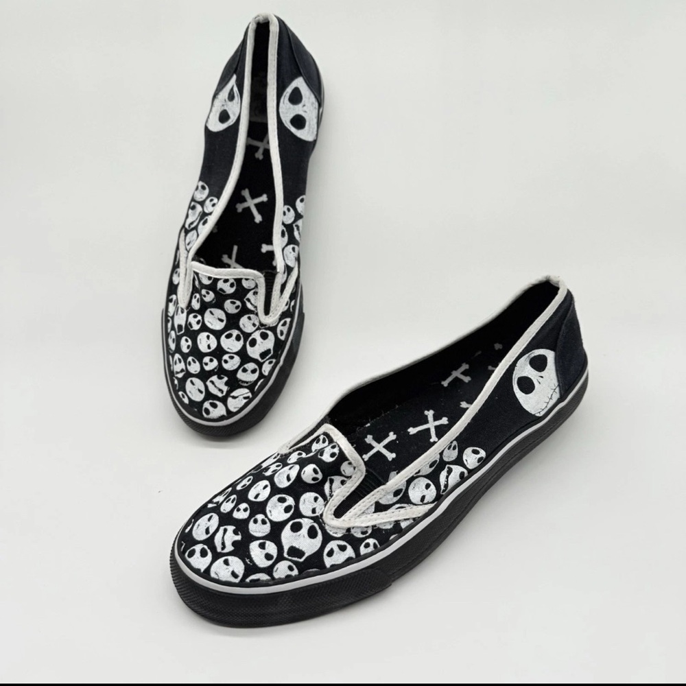 Disney Black nightmare before Christmas jack Skellington Sneakers